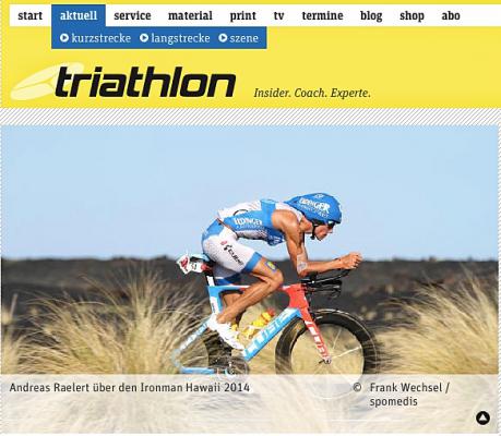 Andreas Raelert im Interview nach dem IRONMAN Hawaii 2014